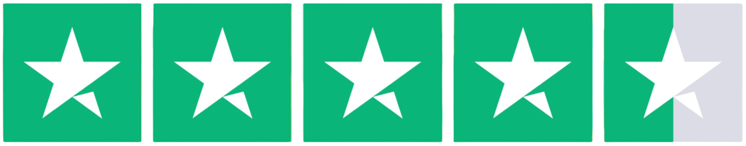 4.5 étoiles sur 5